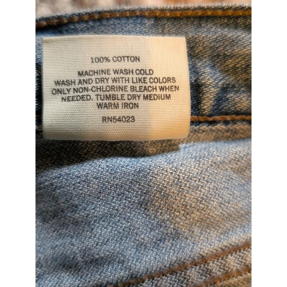 Banana Republic 078 Mens Straight Leg Jeans Blue Denim Medium Wash 30x30
